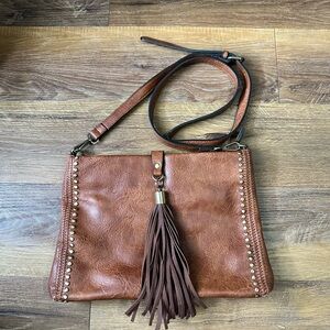 Jen & co Women’s Brown Leather Purse